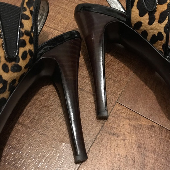 SOLD - Gotta Have It! - Calvin Klein Leopard heels SEXY - Picture 6 of 9